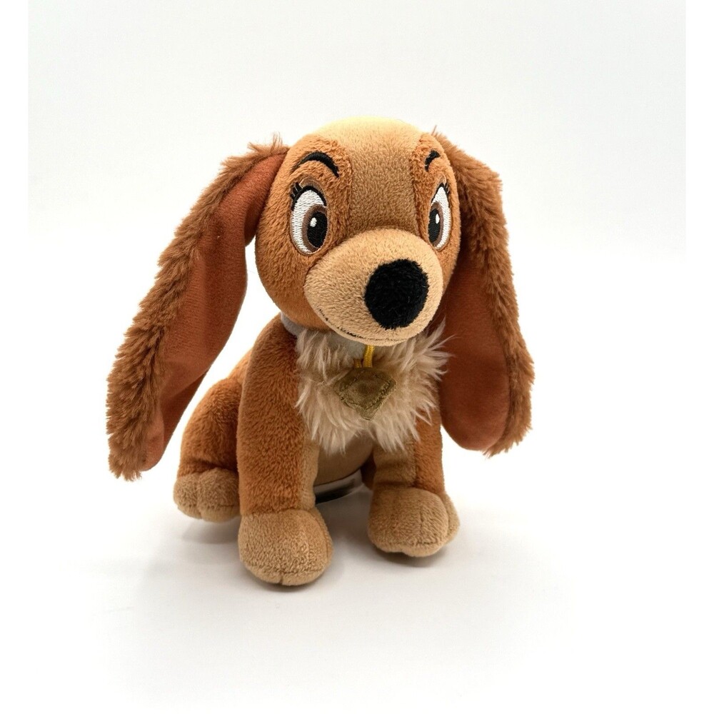 Disney LADY and the Tramp Dog 6" Vintage Plush Figure